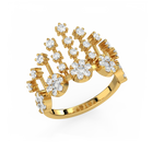 Load image into Gallery viewer, The Crown  Lab Grown Diamond   Ring by Stefee Jewels
