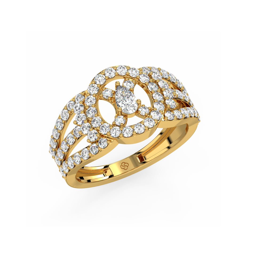 The Statement Maker's Lab Grown Diamond Ring by Stefee Jewels