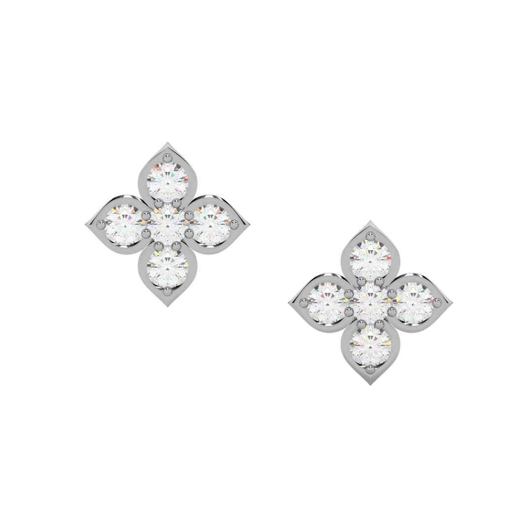 Divine Lab Grown Diamond Studs By Stefee Jewels