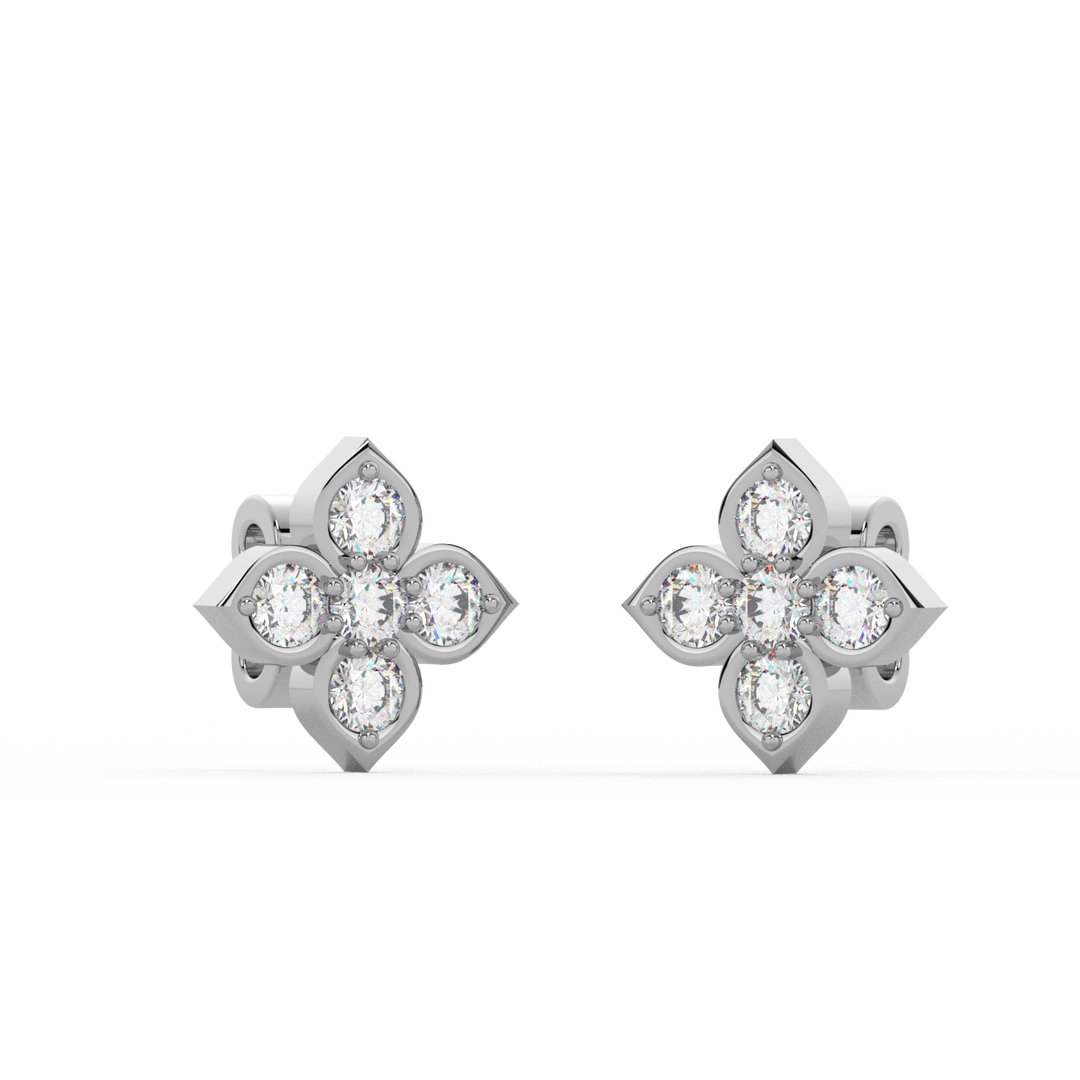 Divine Lab Grown Diamond Studs By Stefee Jewels
