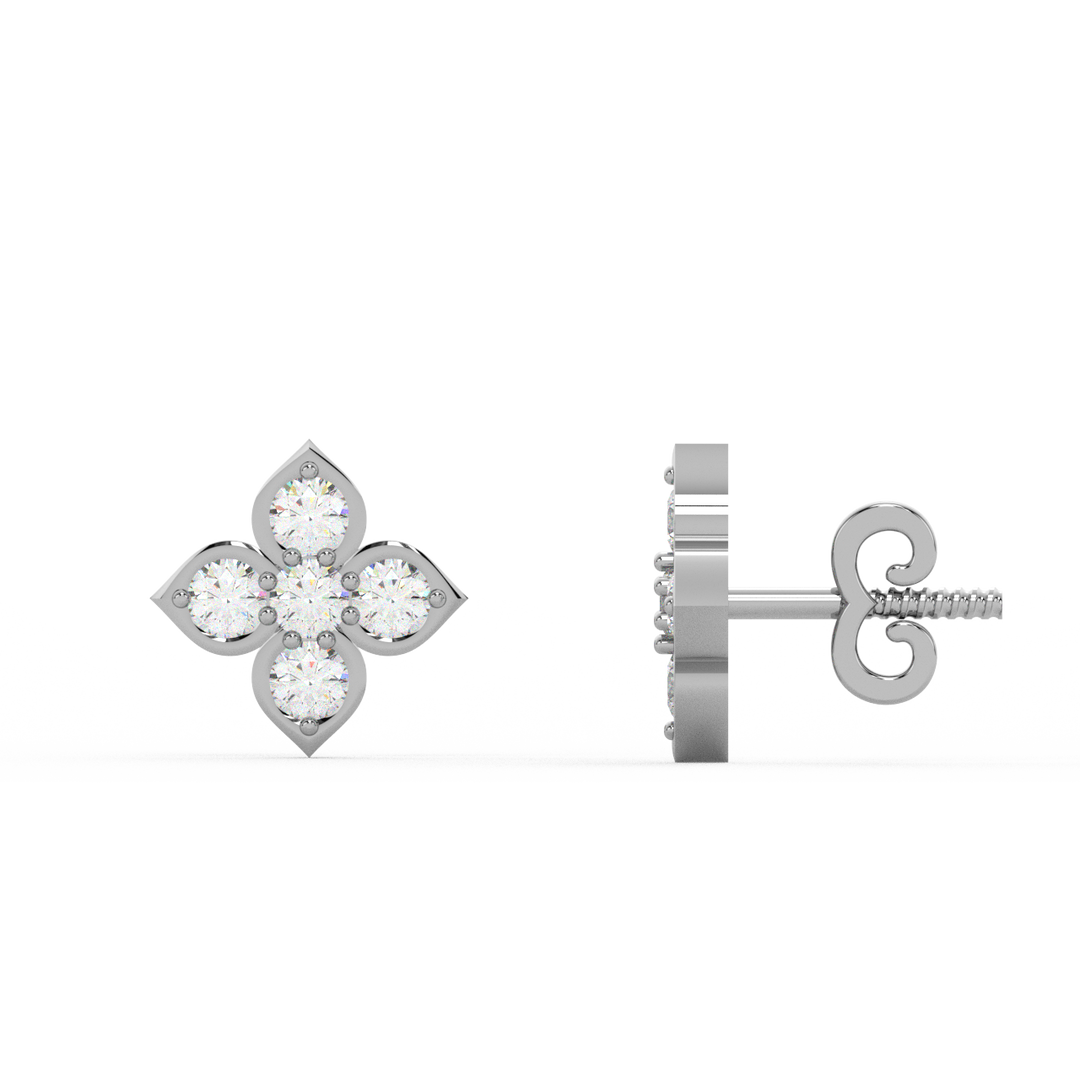 Divine Lab Grown Diamond Studs By Stefee Jewels