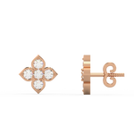 Load image into Gallery viewer, Divine Lab Grown Diamond Studs By Stefee Jewels
