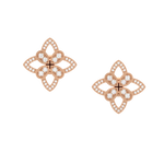 Load image into Gallery viewer, Butterfly &amp; Spade Lab Grown Diamond Studs By Stefee Jewels
