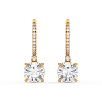 Load image into Gallery viewer, Classic  Lab Grown Diamond  Dangles By Stefee Jewels