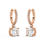 Load image into Gallery viewer, Classic  Lab Grown Diamond  Dangles By Stefee Jewels