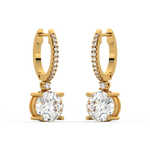Load image into Gallery viewer, Classic  Lab Grown Diamond  Dangles By Stefee Jewels