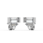Load image into Gallery viewer, Bright Beeauty Lab Grown Diamond Stud Earrings by Stefee Jewels