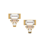 Load image into Gallery viewer, Bright Beeauty Lab Grown Diamond Stud Earrings by Stefee Jewels