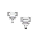 Load image into Gallery viewer, Bright Beeauty Lab Grown Diamond Stud Earrings by Stefee Jewels