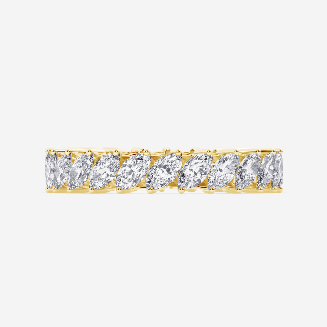 Marquise-Eternity-Lab Grown Diamond Band by Stefee