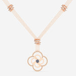 Load image into Gallery viewer, Taj Spiral Interlinked Lab Grown Diamond Necklace by Stefee
