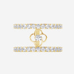 Load image into Gallery viewer, Taj Motif Double Band Lab Grown Diamond Ring by Stefee
